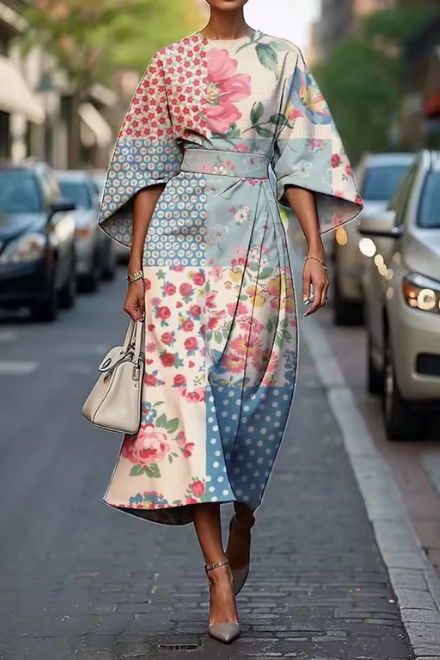 MOREEN™ | Elegant Floral Dress