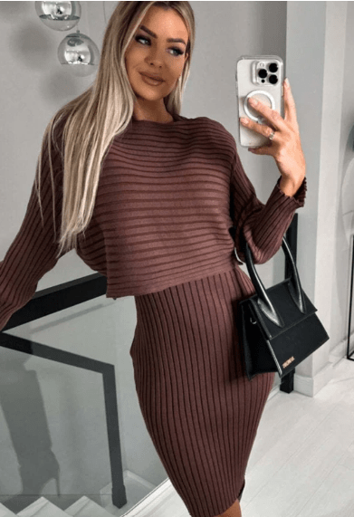 MAY™ | Bequemes zweiteiliges Strickset