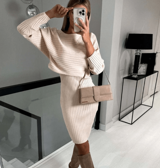 MAY™ | Bequemes zweiteiliges Strickset