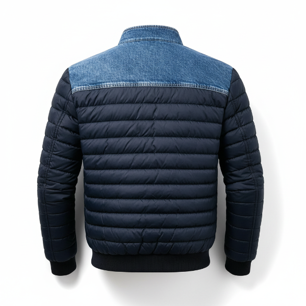 JORI™ | Fashionable Padded Denim Jacket