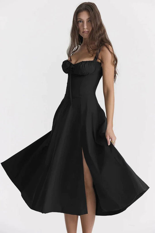 HAILEY™ | Florales Bustierkleid mit Taillenformung