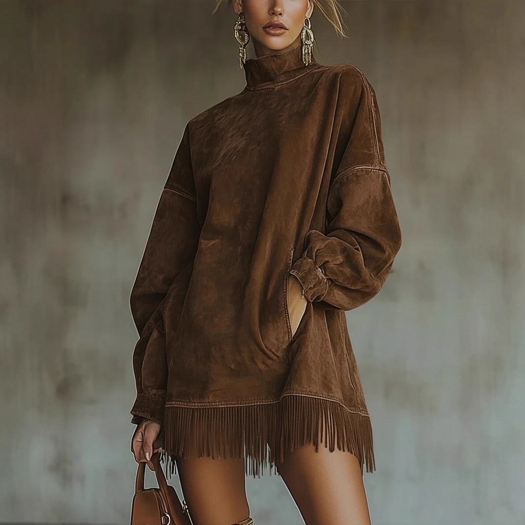 OLIVE™ | Turtleneck Dress