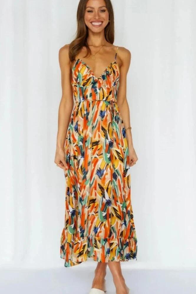 ANNIKA™ | Bunte Sommerkleid