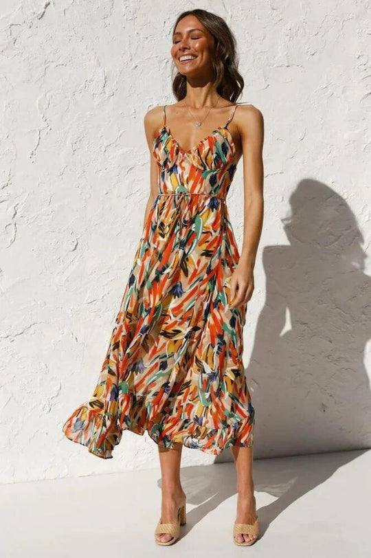 ANNIKA™ | Bunte Sommerkleid