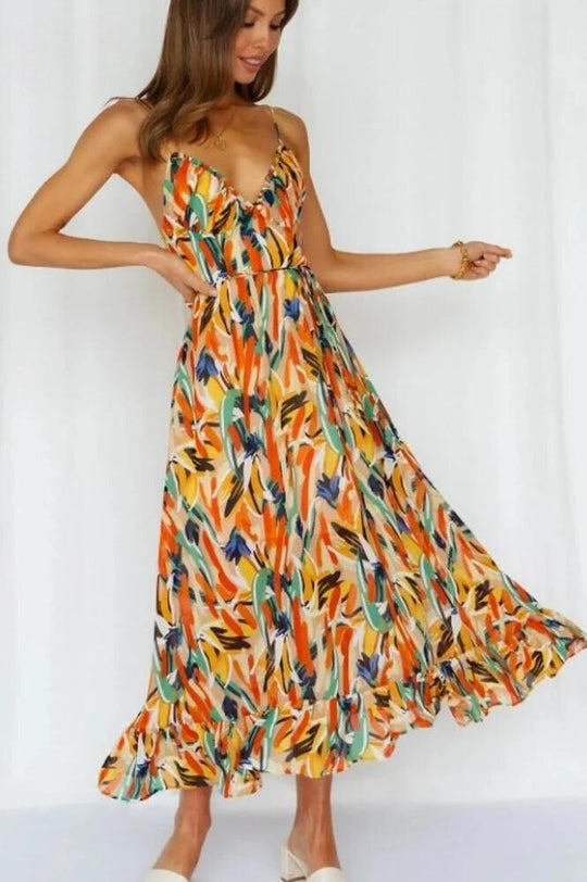 ANNIKA™ | Bunte Sommerkleid