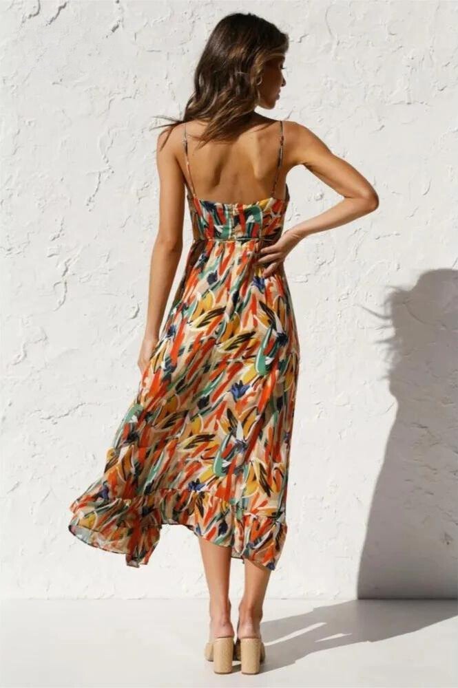 ANNIKA™ | Bunte Sommerkleid