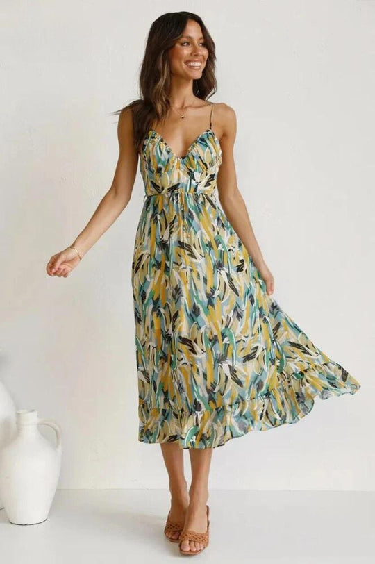 ANNIKA™ | Bunte Sommerkleid