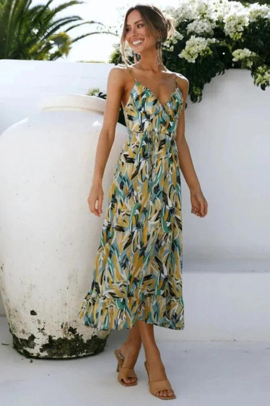 ANNIKA™ | Bunte Sommerkleid