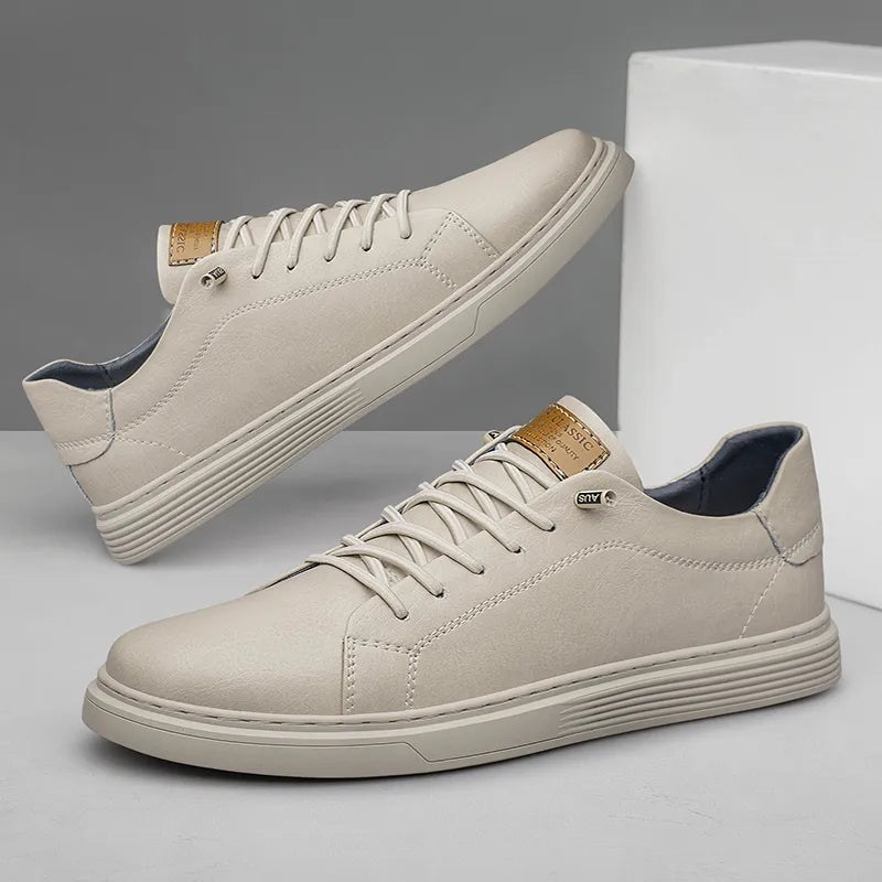 CLARK™ | Leather Trainers