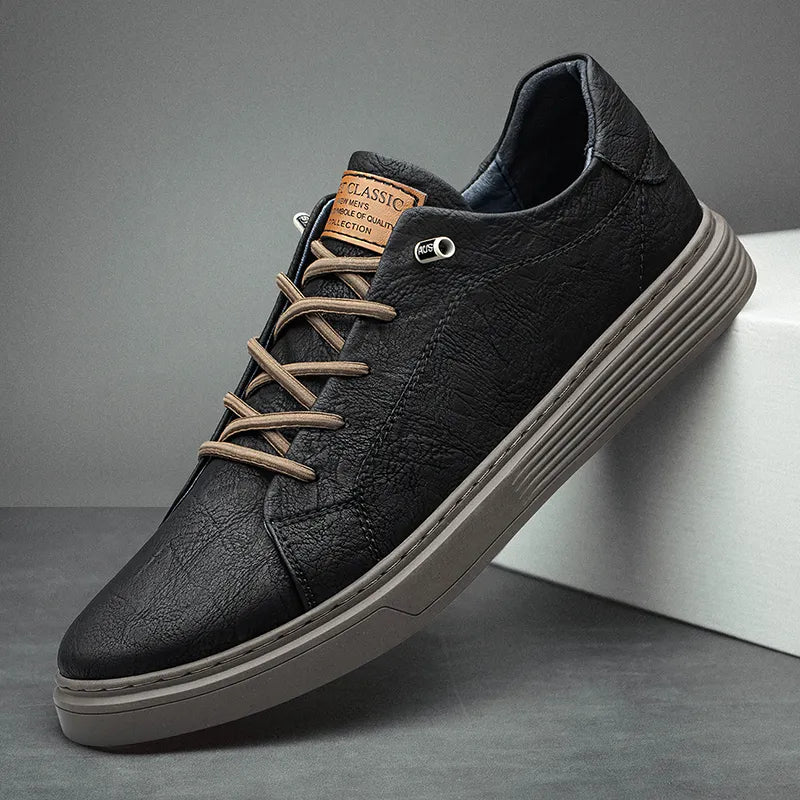 CLARK™ | Leather Trainers