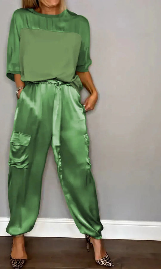 EVE™ | Luxe Flowing Two Piece Set