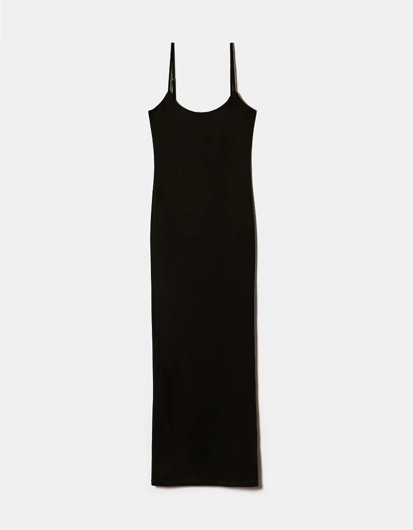 METTA™ | Weißes Kleid mit Gleitsitz