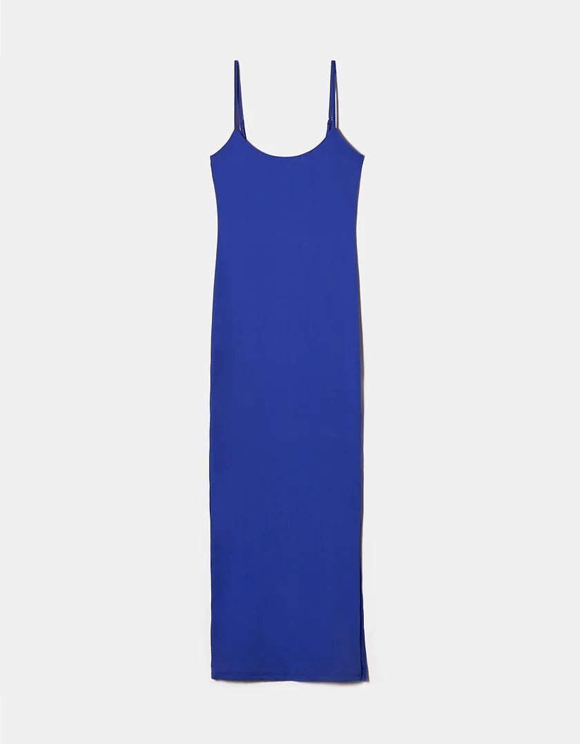 METTA™ | Weißes Kleid mit Gleitsitz