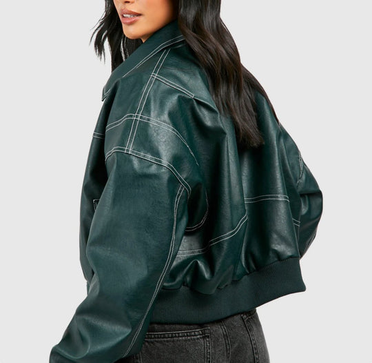 ALICE™ | Oversized Lederjacke