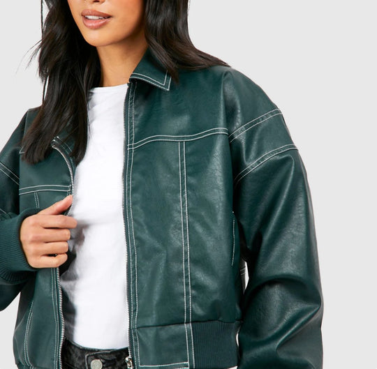 ALICE™ | Oversized Lederjacke