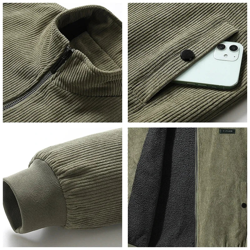 UDO™ | cord jacket with fleece lining