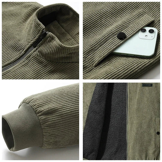 UDO™ | cord jacket with fleece lining