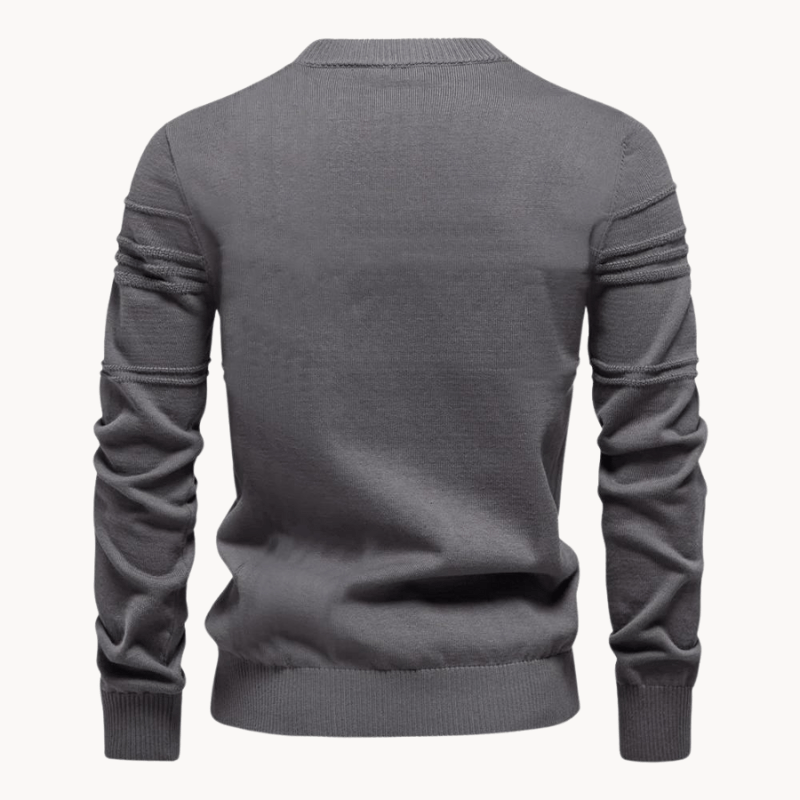 KEVIN™ | Stylish men's jumper with diamond pattern