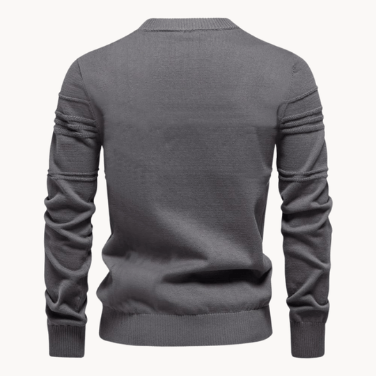 KEVIN™ | Stylish men's jumper with diamond pattern