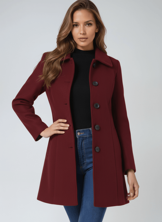 HELENA™ | Women's winter coat with one button