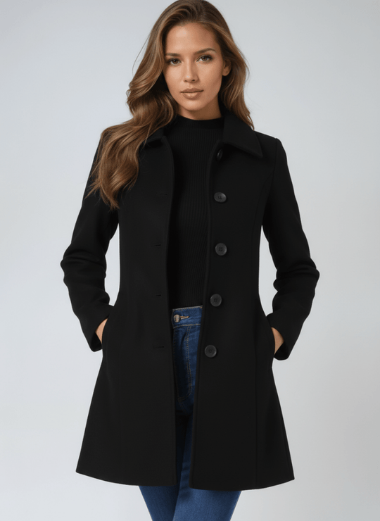 HELENA™ | Women's winter coat with one button