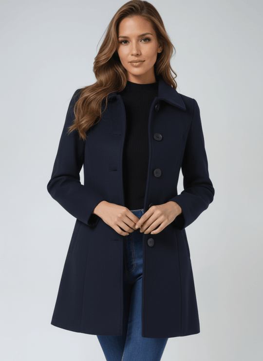 HELENA™ | Women's winter coat with one button