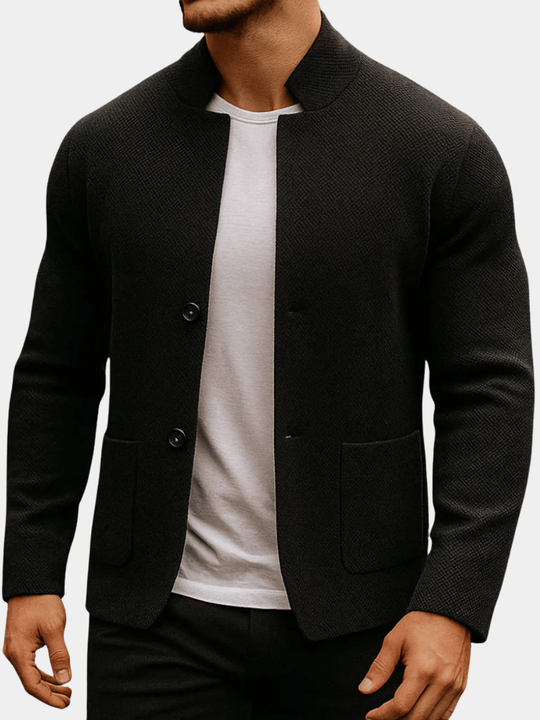 MONACO™ | Textured Knit Cardigan for Men