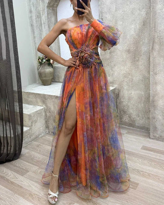 MORIAH™ | Elegantes schulterfreies Partykleid