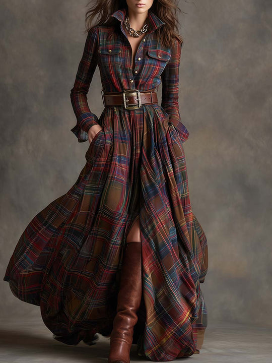JOLENE™ | Belted Shirt Dress