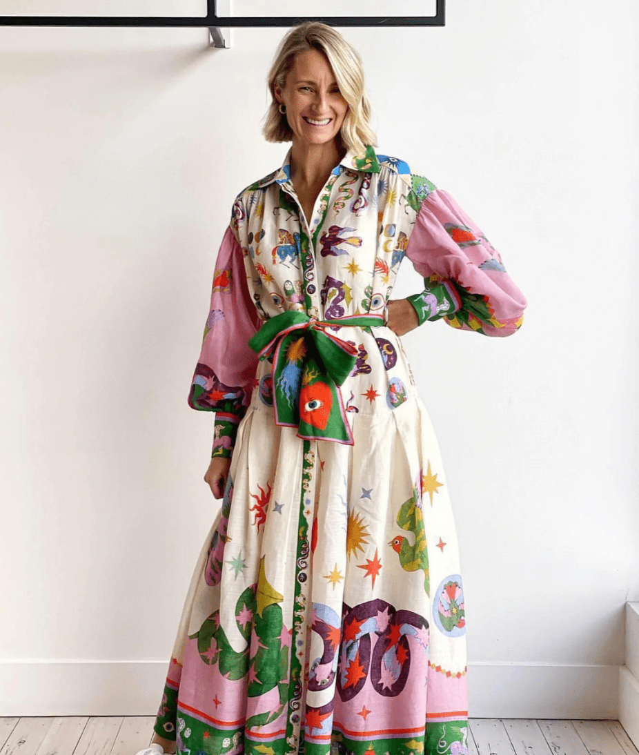 TINA™ | Italienisches Maxikleid