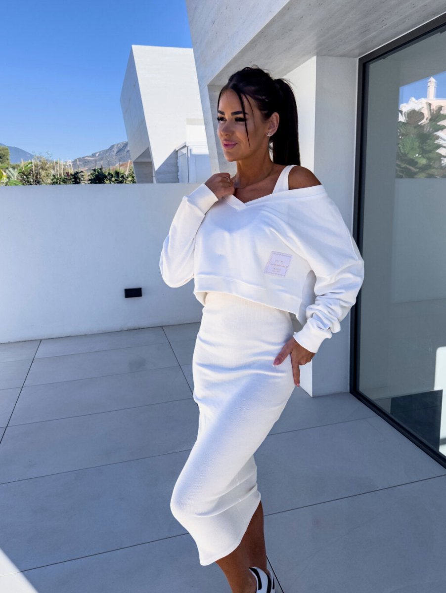 ANDREA™ | Casual sweatshirt and dress set