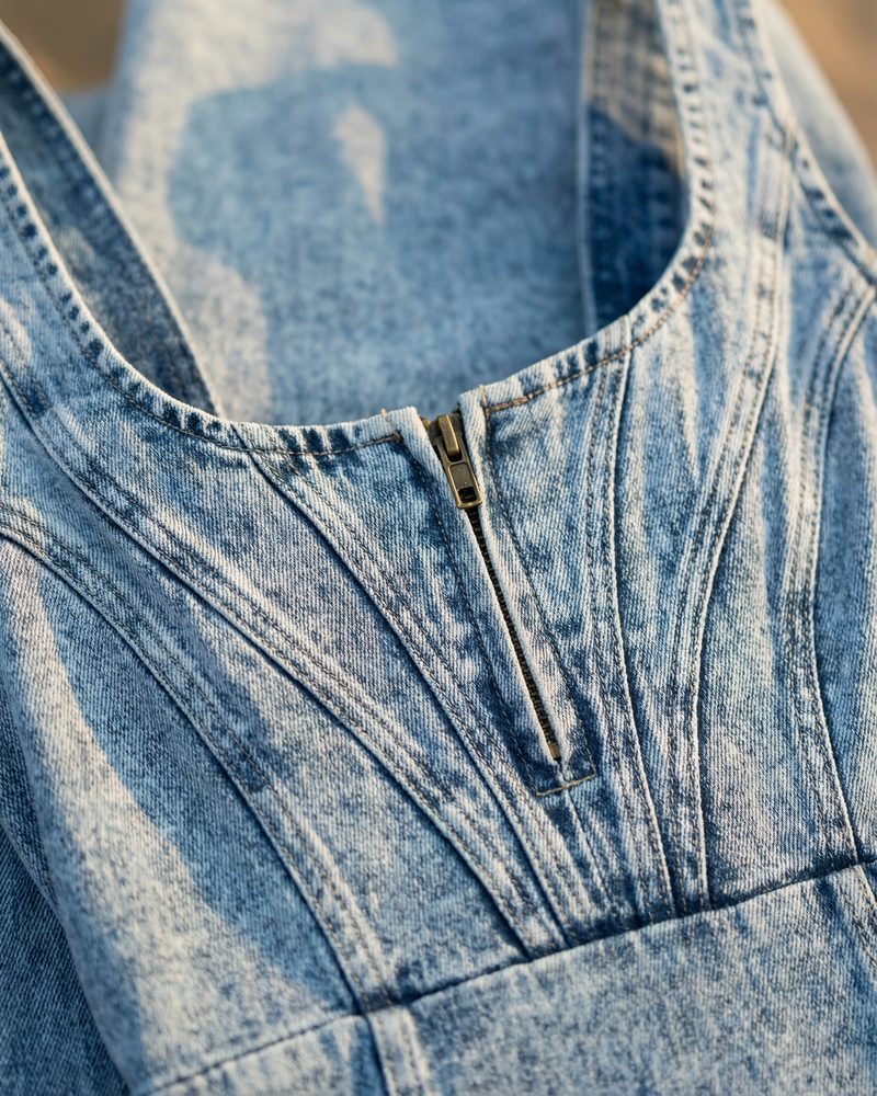 AMELIA™ | Relaxed Denim Shirt Dress