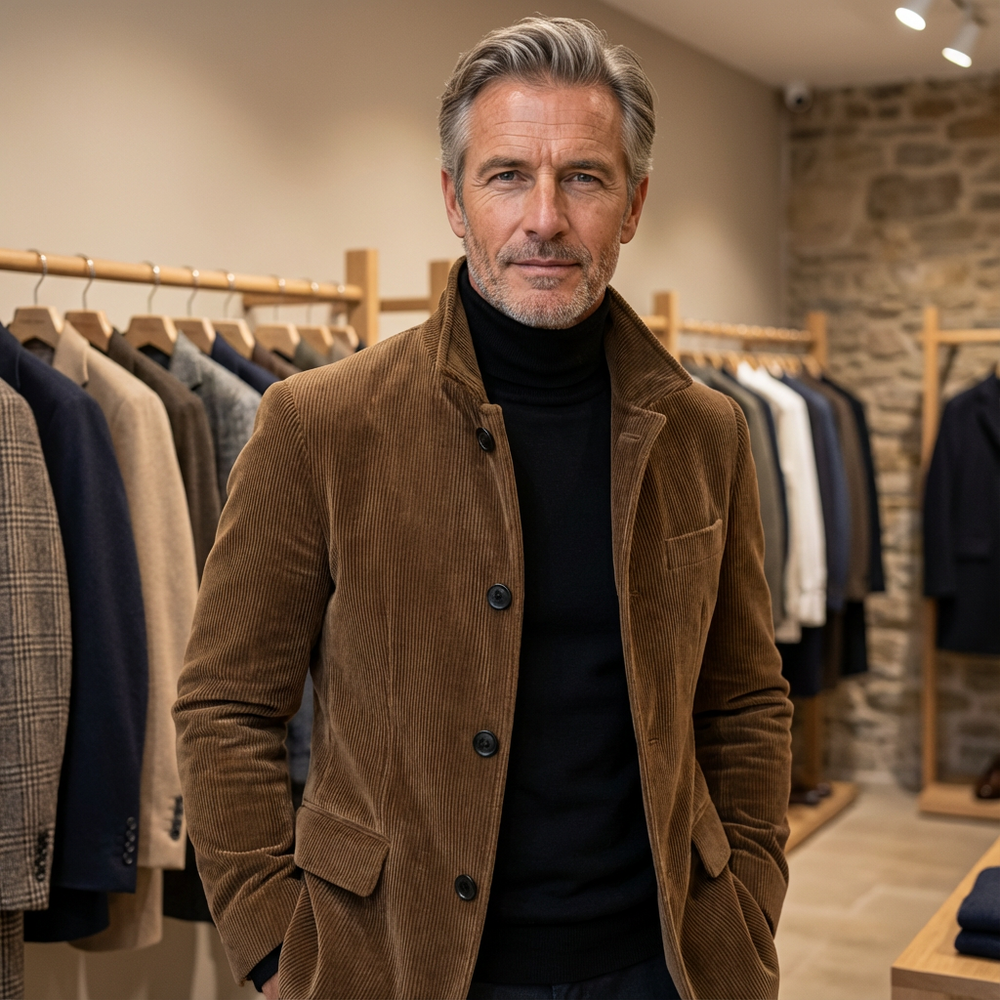 CASPER™ | Stylish vintage-inspired jacket for men