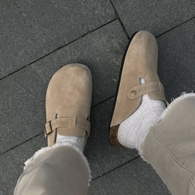 LONI™ | Boston Ledersandalen