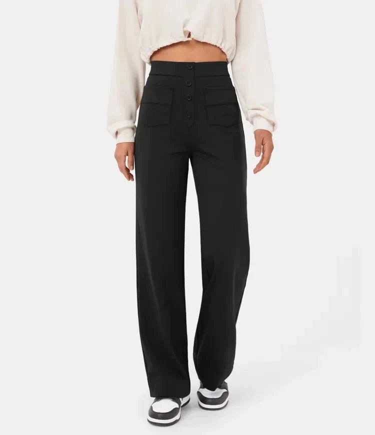 MOLLY™ | Hohe Taille elastische Freizeithose