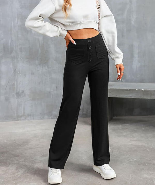 MOLLY™ | Hohe Taille elastische Freizeithose