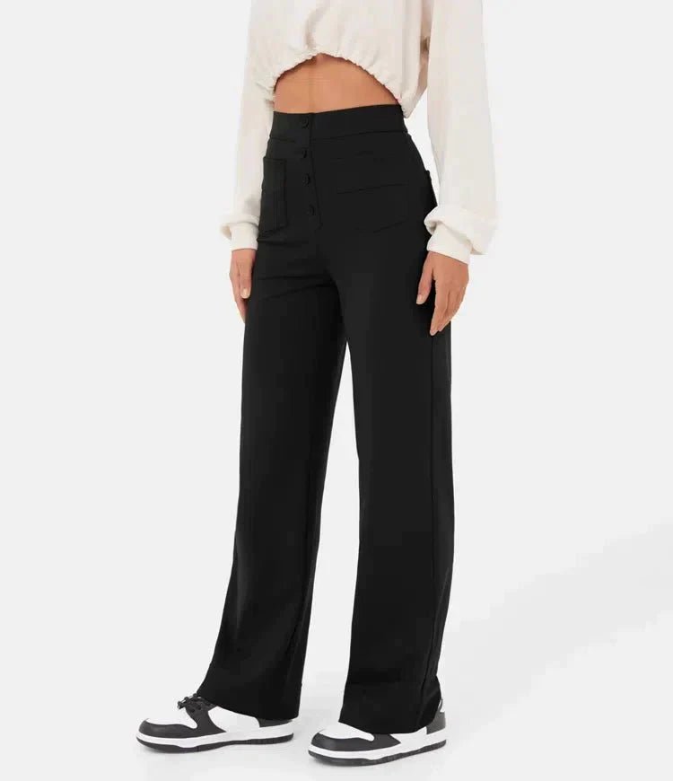 MOLLY™ | Hohe Taille elastische Freizeithose
