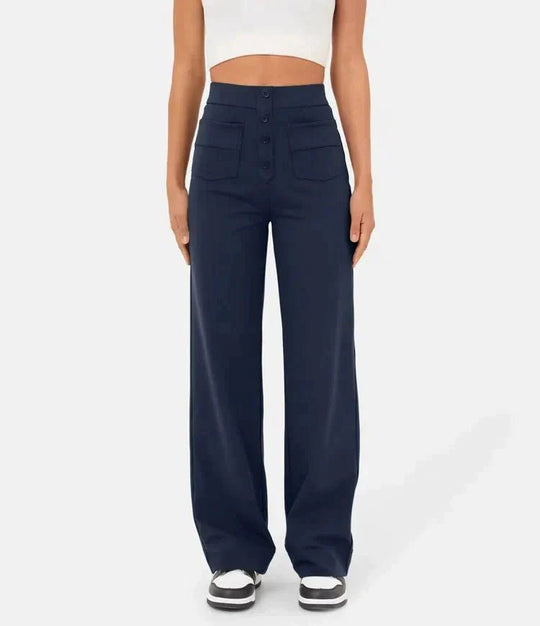 MOLLY™ | Hohe Taille elastische Freizeithose