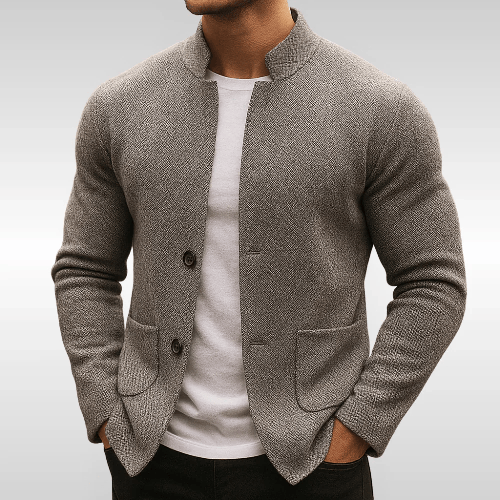 MONACO™ | Textured Knit Cardigan for Men