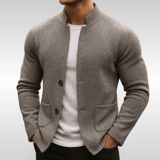 MONACO™ | Textured Knit Cardigan for Men