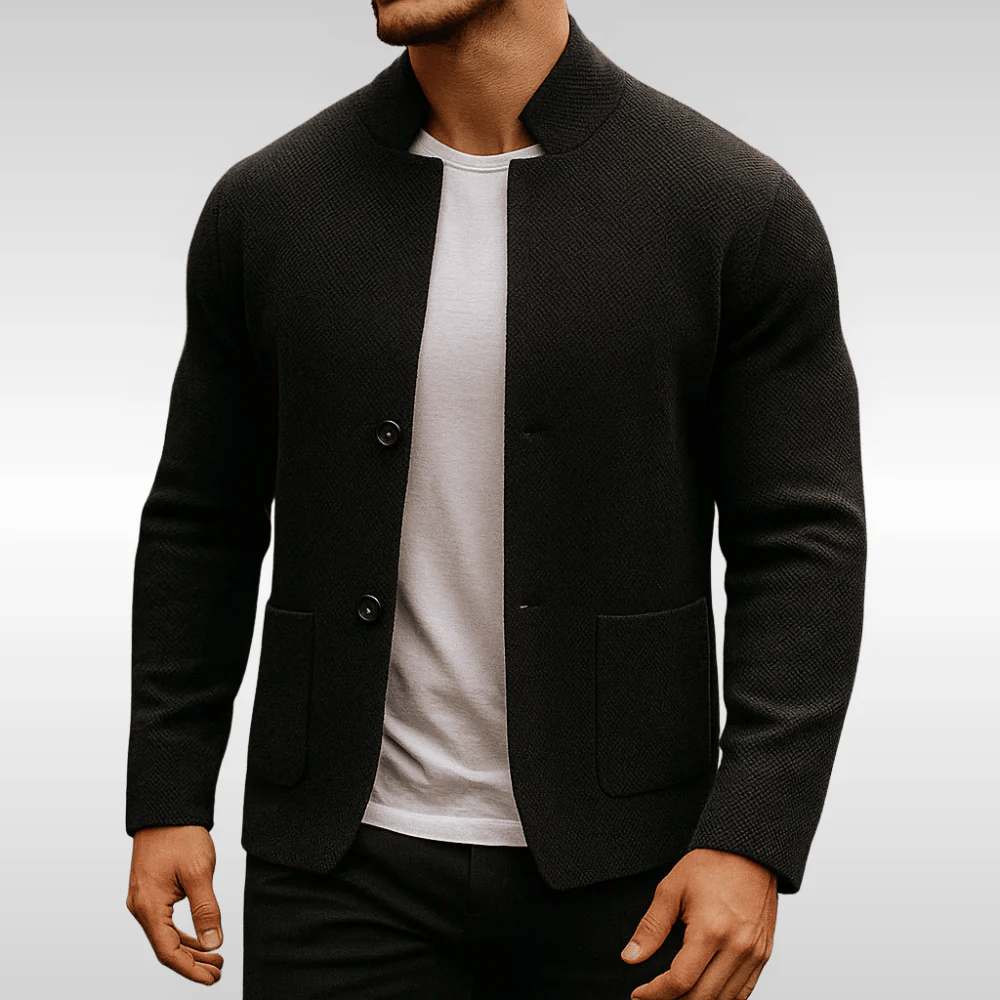 MONACO™ | Textured Knit Cardigan for Men