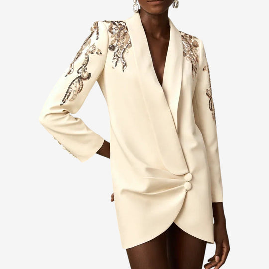 GIADA™ | Elegant Embroidered Dress