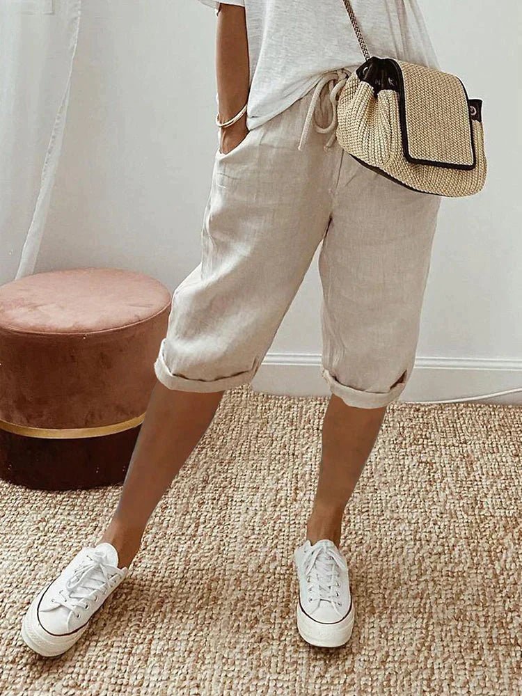 ROOS™ | Cotton Linen Spring Shorts