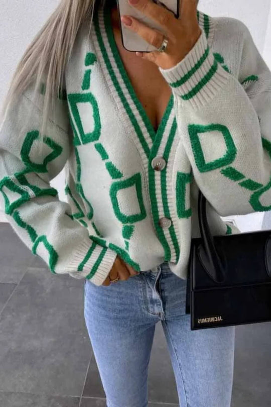 HERMELINE™ | Statement Knit Cardigan