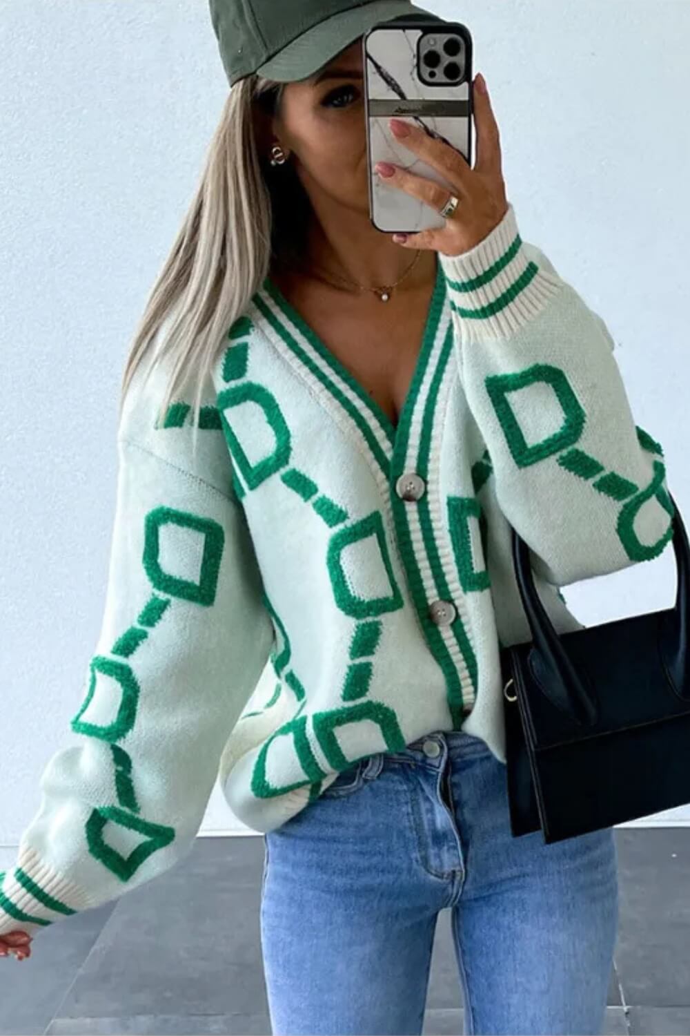 HERMELINE™ | Statement Knit Cardigan