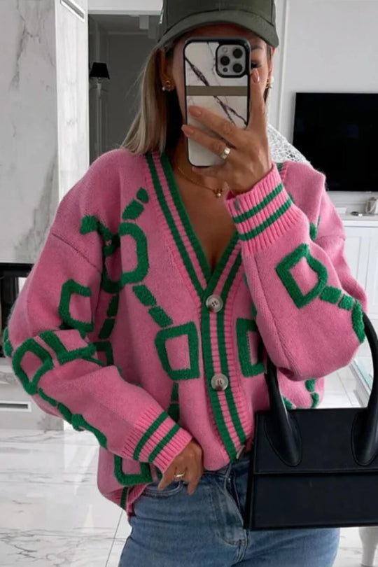 HERMELINE™ | Statement Knit Cardigan