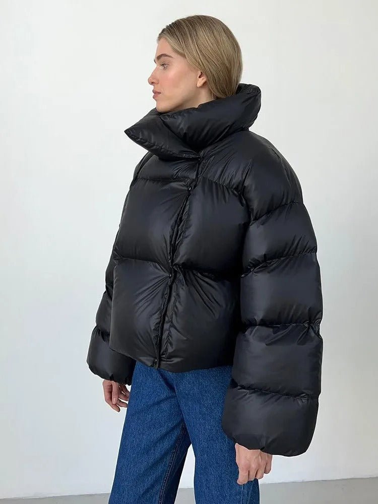 OSANG™ I Wattierte Jacke mit Kapuze aus Baumwolle