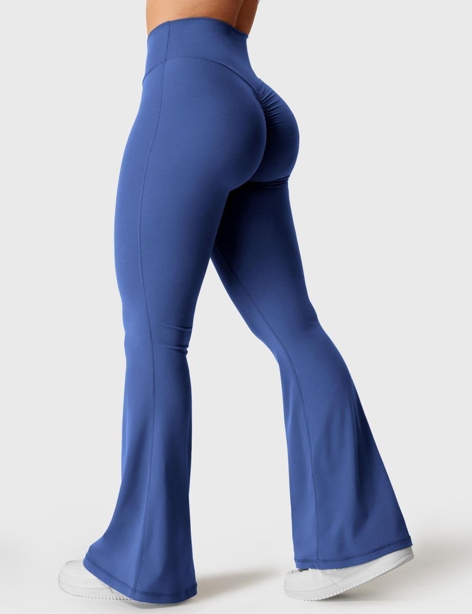 KOURTNEY™ | Flared leggings with V-waist
