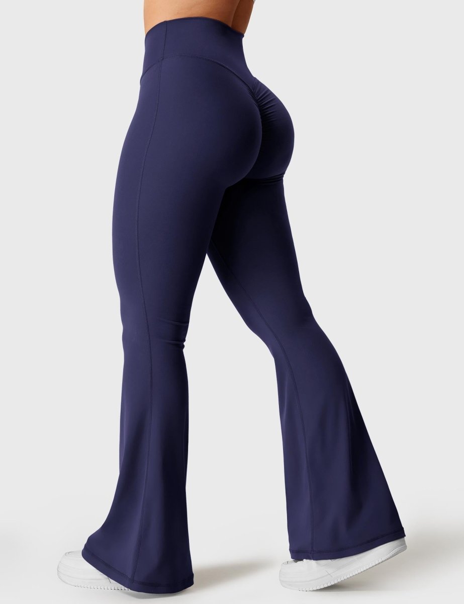 KOURTNEY™ | Flared leggings with V-waist