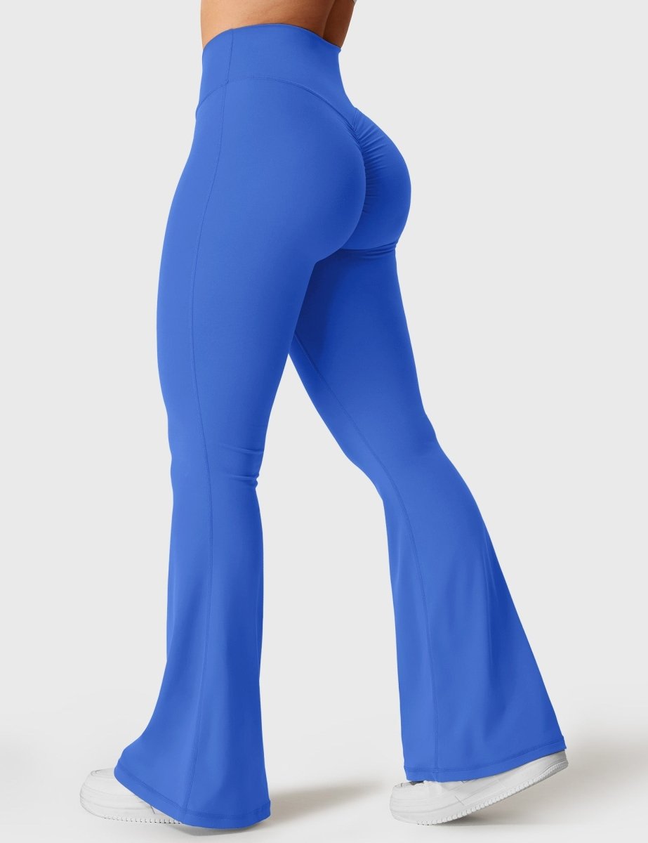 KOURTNEY™ | Flared leggings with V-waist